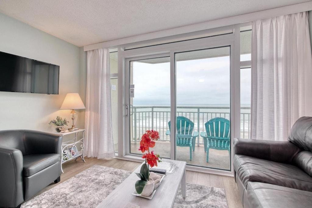 הוילה מירטל ביץ' 2501 S Ocean Blvd, 0407 - Ocean Front Sleeps 6 מראה חיצוני תמונה