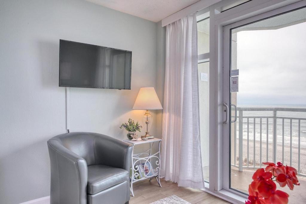 הוילה מירטל ביץ' 2501 S Ocean Blvd, 0407 - Ocean Front Sleeps 6 מראה חיצוני תמונה